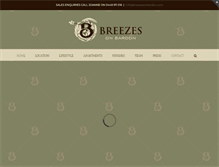 Tablet Screenshot of breezesonbardon.com